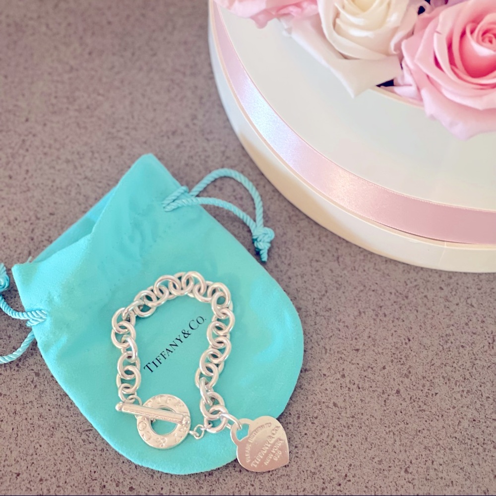 Tiffany & Co. Heart Tag Toggle Bracelet